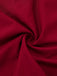 Rotes 30er schulterfreies Renaissance-Kleid mit Glockenärmeln