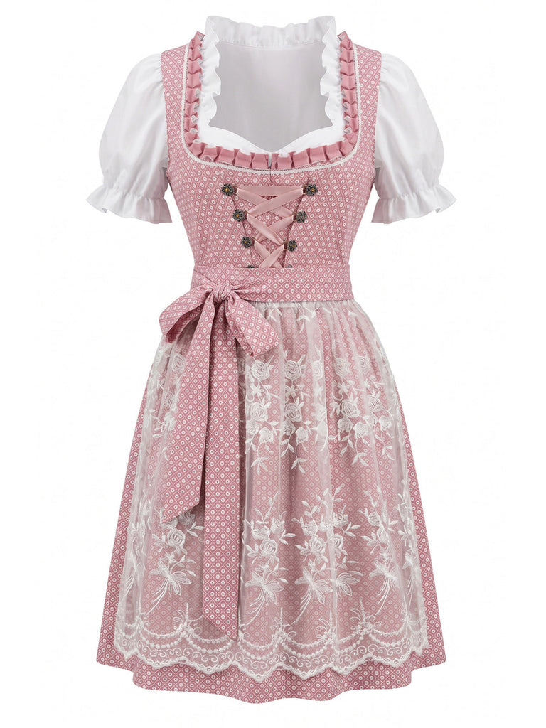 1950s Square Neck Two Piece Set 5