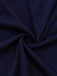 Blaues 50er schulterfreies Swingkleid mit Umklappen und Ausschnitt