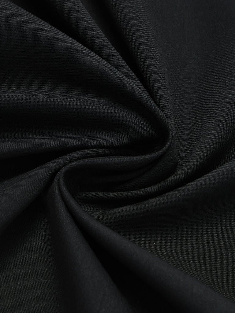 Goldenes 50er Kleid mit Streifen