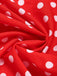 [Pre-Sale] Flame Scarlet 1940s Polka Dot Ruffle Skirt 7