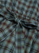 Grünes 50er Kleid mit Karo und Spitze