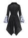 Schwarz 60er Halloween Gothic mit 6pcs und Hatter