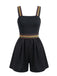 70er Romper mit Print und Ethno
