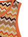 60er Strick-Top & Shorts mit Chevron und Tank