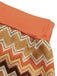 60er Strick-Top & Shorts mit Chevron und Tank