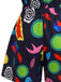 50er Stranger-Things-inspirierter Romper mit geometrischem Print