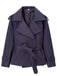 60er Jacke mit Reverskragen und Gürtel