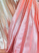 50er Plissee-Maxikleid mit Ombre und Zipfelsaum