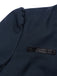 Marineblaue 50er Jacke mit Knopfleiste