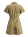 50er Romper mit Reverskragen und Tasche