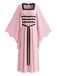 Dark Pink 1980s Vintage Classic Dress