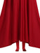 Rot 60er mit Supergirl und Costume