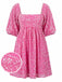 1960s Square Neck Vintage Classic Dress