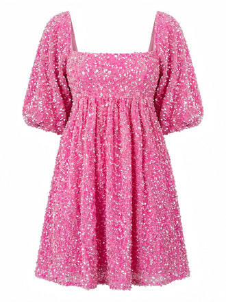 1960s Square Neck Vintage Classic Dress 3
