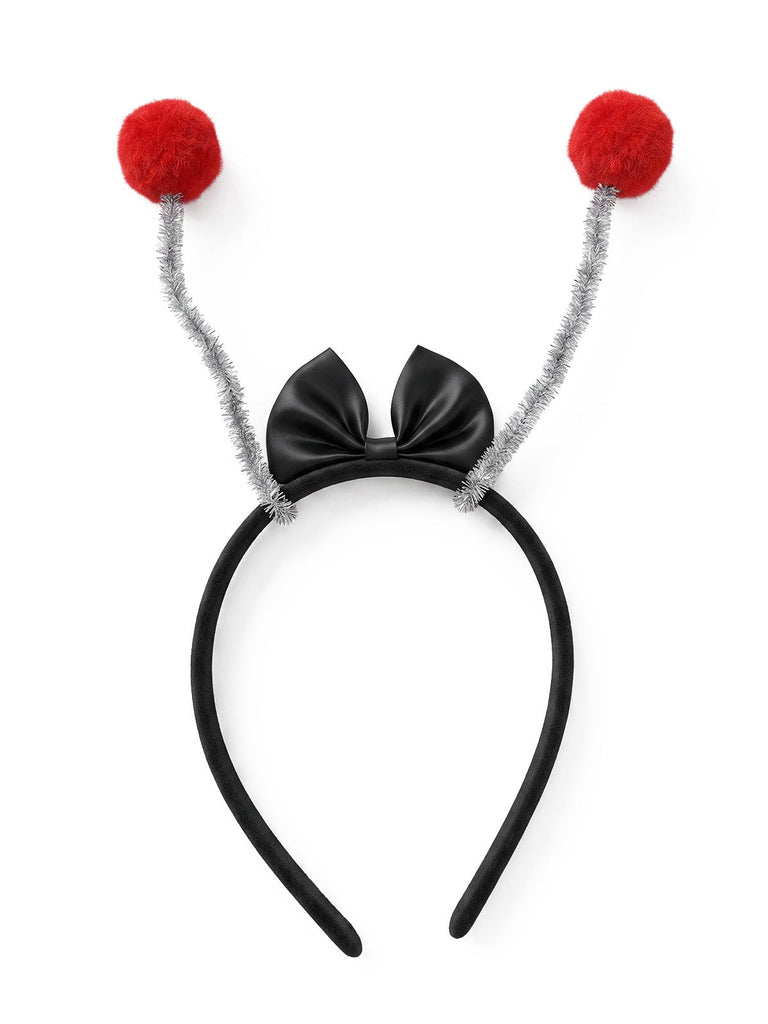 60er Marienkäfer-Kostüm-Set mit Polka-Dots und Flügeln