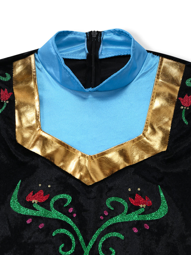 40er Halloween Kleid mit Prinzessin