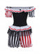 Schwarzes & Weißes 50er Halloween mit Harlequin und Clown