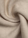 Khaki 70er Maxikleid mit Bindefront und Kontrastpaspel