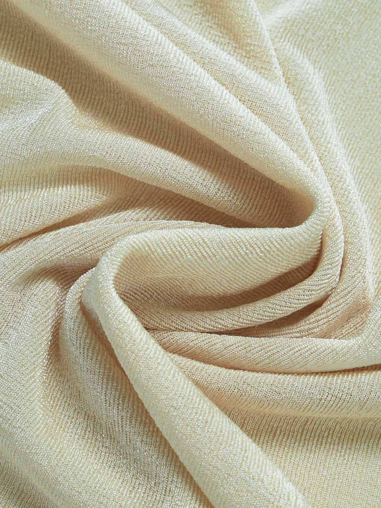 Cremefarbener 40er Cardigan mit Langarm