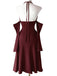 60er Gothic Maxikleid mit Neckholder und Hoch