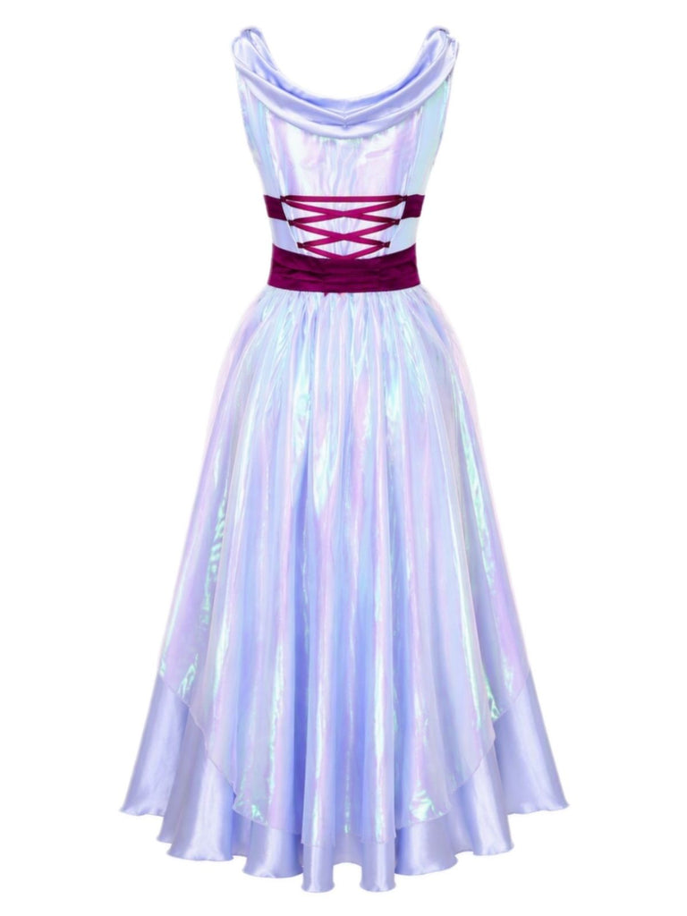 Lavendel 50er Halloween Kleid mit Prinzessin