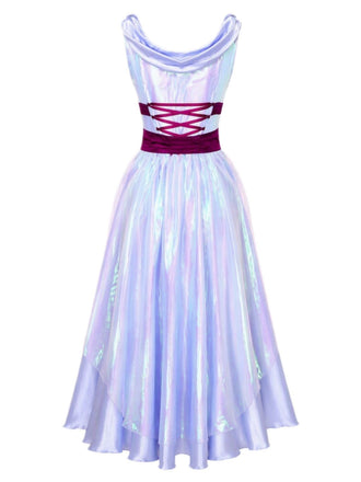 Lavendel 50er Halloween Kleid mit Prinzessin