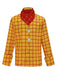 80er Halloween Cowgirl-Sheriff-Set mit Karohemd und Weste