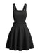 60er Kleid mit gerippt und Cord