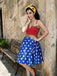 [Vorverkauf] 50er Wonder-Woman Swingkleid mit Sternenprint