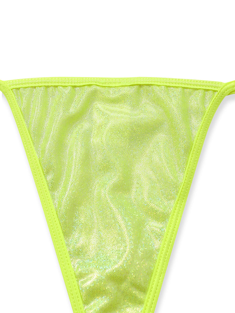 Grünes 50er Feenkleid mit Blatt-Saum und Flügeln