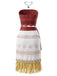 70er Moana-Kostümset mit Ethno-Print und Fransen