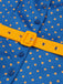 50er Kleid mit Kappärmel und Polka-Dots