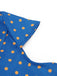 50er Kleid mit Kappärmel und Polka-Dots