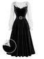 [Vorverkauf] 40er Set mit Spitzen-Top und Samtkleid