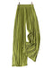 40er Hose mit hoher Taille und weitem Bein