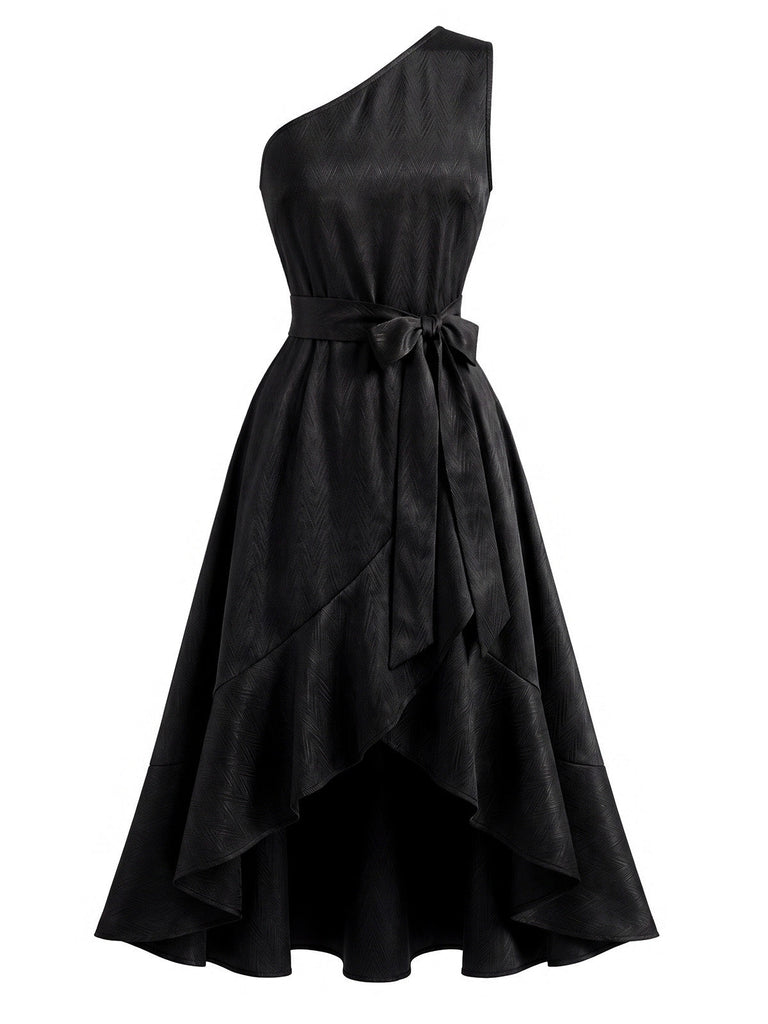 40er Gothic Kleid mit abnehmbarem Überwurf