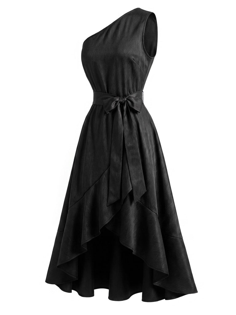 40er Gothic Kleid mit abnehmbarem Überwurf