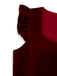 Rotes 50er Kleid & Schürze Set mit Polka-Dots