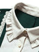 70er Kleid mit Rüschen-Puppenkragen und Langarm