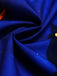 40er Halloween-Set aus Katzen-Kürbis-Kleid und Bluse mit Virago-Ärmeln