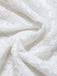 Weißes 30er Satin-Meerjungfrauenkleid mit Puffärmel und Schleife