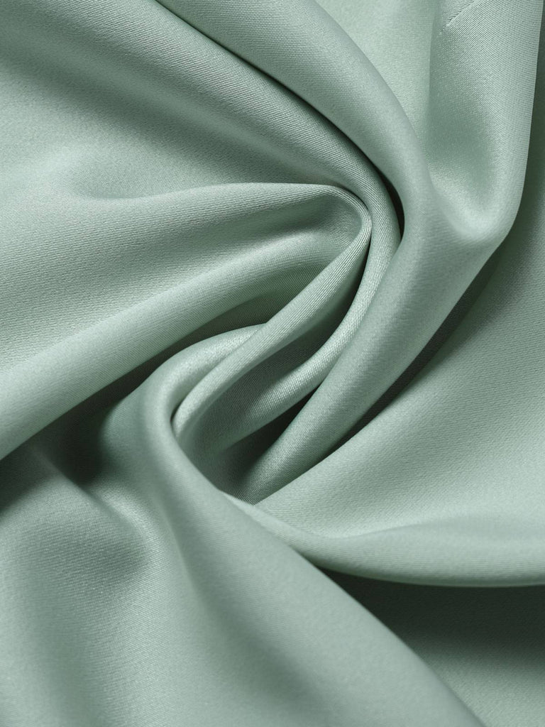 40er Set mit Bolerojacke und Satin-Blumenkleid mit Herzausschnitt