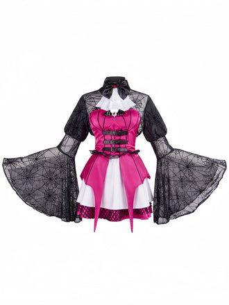 60er Gothic Monster Academy Vampir-Cosplay-Set