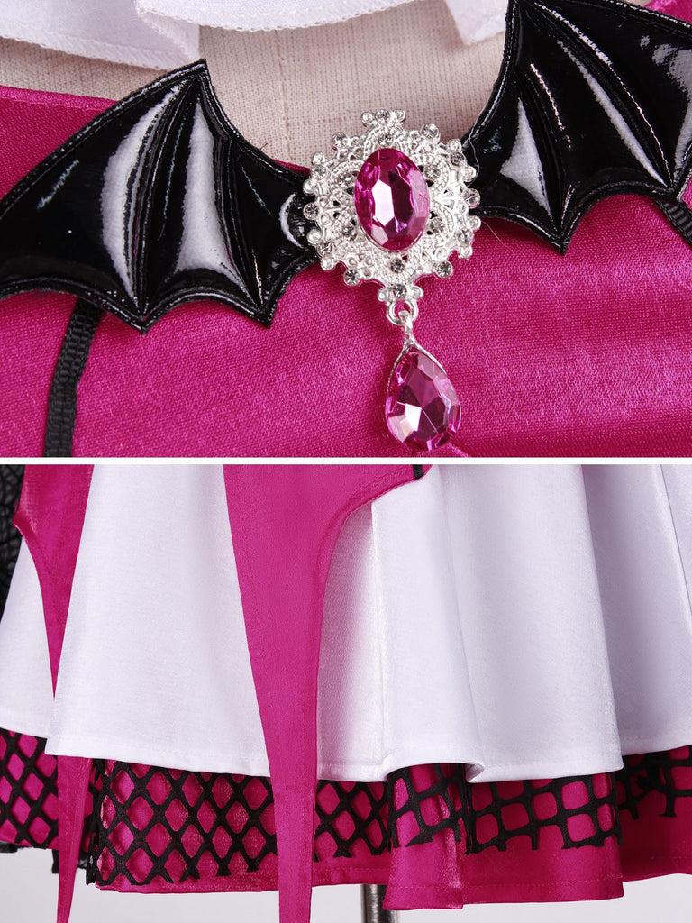 60er Gothic Monster Academy Vampir-Cosplay-Set