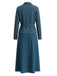 40er Nadelstreifenset aus Blazer und A-Linien-Midikleid