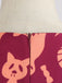 50er Halloween Swingkleid mit Kürbis- und Eulen-Print