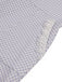 Tailliertes lavendelfarbenes 50er Ginghamkleid mit Spitze und Taschen