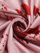 Rosa 1950er Halloween Blutfleck Halterkleid