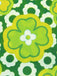 1960er Krawattenkragen Blumen Ärmellos Top